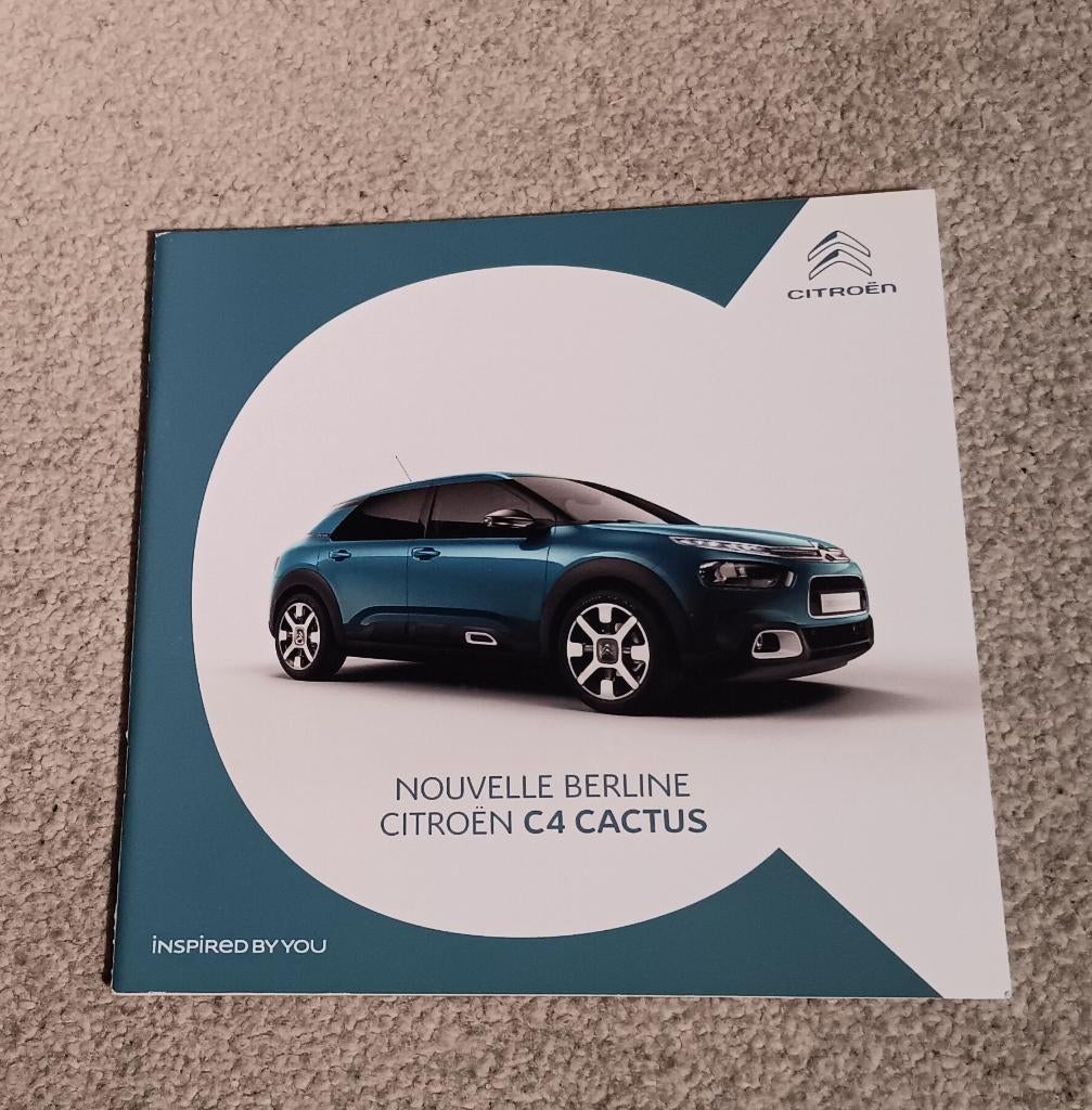 Citroën C4 Cactus brochure, 2017, Verzenden, Nieuw, Citroën