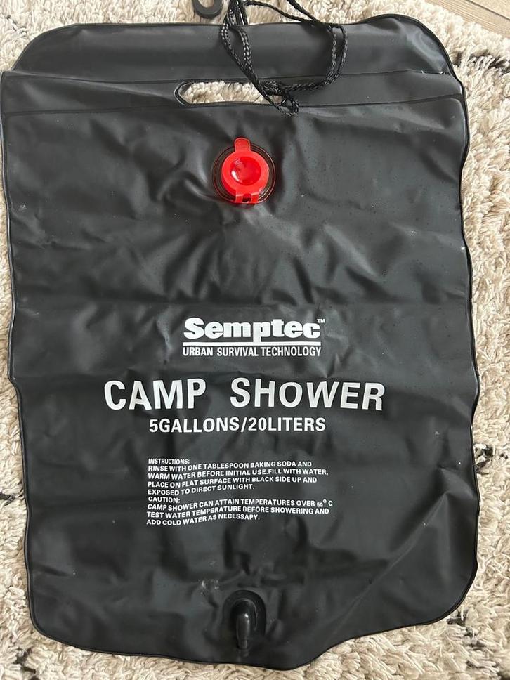 Semptec Camp Shower 20L - Nieuw, Caravans en Kamperen, Kampeeraccessoires, Nieuw, Ophalen