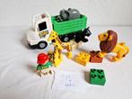 Duplo dierentuin vrachtwagen 6172 compleet + extra dieren, Kinderen en Baby's, Speelgoed | Duplo en Lego, Ophalen of Verzenden