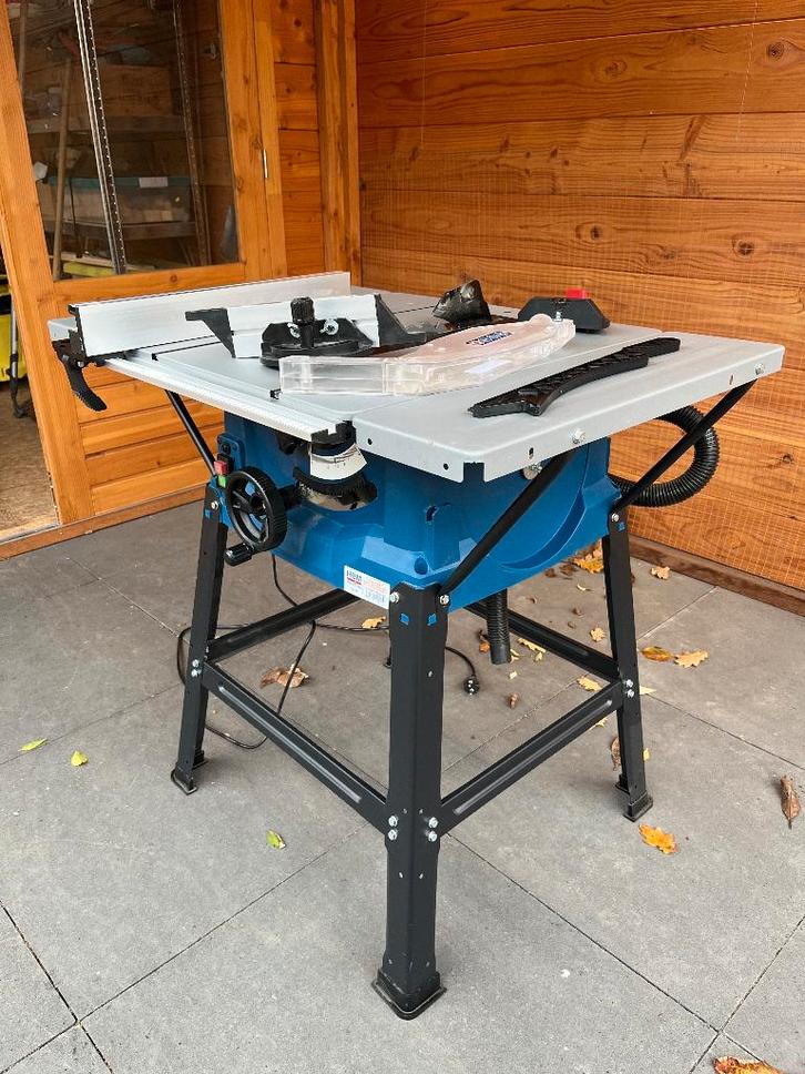 Mooie HBM cirkelzaagtafel met 2 zijtafels, Doe-het-zelf en Verbouw, Gereedschap | Zaagmachines, Nieuw, Cirkelzaag, 1200 watt of meer