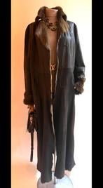 Sylvie Schimmel 44 38/40/42 maxi shearling lammy coat bruin, Kleding | Dames, Ophalen of Verzenden, Zo goed als nieuw, Maat 38/40 (M)