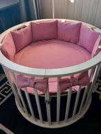 NIEUW!! HAND GEMAAKT,BOX AANKLEDING,OUD ROZÉ/ZILVER.90/92 CM, Ophalen of Verzenden, Nieuw, Rond