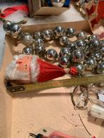 Vintage Kerstman Ornament watten, Diversen, Kerst, Gebruikt, T, Ophalen of Verzenden, N