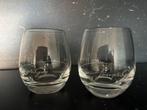 2 Joseph Guy Cognac Glazen met Verzwaarde Bodem, Glas of Glazen, Ophalen of Verzenden, Effen, Glas
