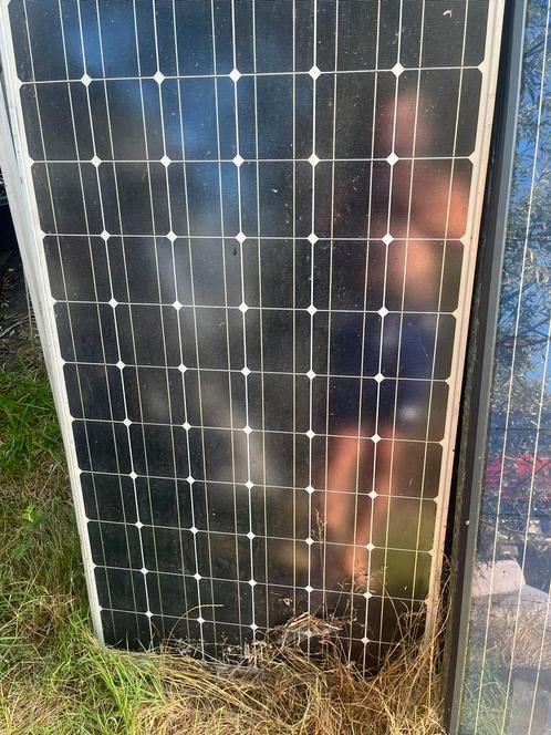 12 zonnepanelen 185 watt canadian solar panels 1580x808mm, Doe-het-zelf en Verbouw, Elektra en Kabels, Gebruikt, Overige typen