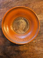 Herdenkingsbord Koningin Wilhelmina 1898-1948, Antiek en Kunst, Antiek | Keramiek en Aardewerk, Ophalen of Verzenden
