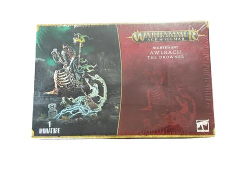 Warhammer Age of Sigmar Nighthaunt Awlrach the Drowner, Hobby en Vrije tijd, Wargaming, Zo goed als nieuw, Warhammer, Figuurtje(s)