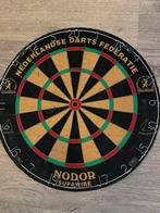 Mooi dartbord Nodor Supawire Nederlandse Dart Federatie!, Ophalen of Verzenden, Zo goed als nieuw, Dartbord