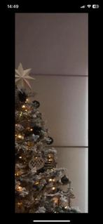 Besneeuwde kunst kerstboom 180 cm, Ophalen, Gebruikt