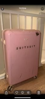 Suit suit grote koffer maat L pink dust, Hard kunststof, 45 tot 55 cm, Ophalen of Verzenden, Zo goed als nieuw