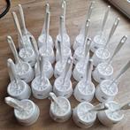 24 flexibele wc borstel, Ophalen of Verzenden, Nieuw, Wit