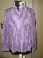 007 Nieuwe blouse van L'argentina in maat 44 paars/wit, Verzenden, Paars, Maat 42/44 (L), Nieuw