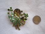 11.  Mooie broche, glas, groot, Sieraden, Tassen en Uiterlijk, Antieke sieraden, Ophalen