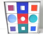 Vasarely Relief Rosenthal Geglazuurd porselein editie 15/100, Antiek en Kunst, Kunst | Designobjecten, Ophalen of Verzenden