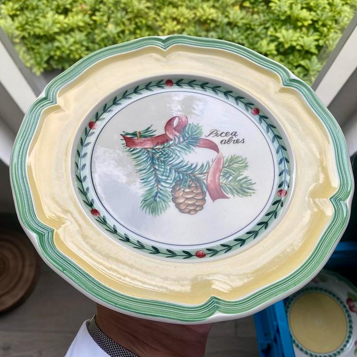 Villeroy & Boch French Garden ZELDZAAM.Bord.20,5 cm, Diversen, Kerst, Nieuw, Ophalen of Verzenden