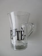 Theeglas met schrift, Huis en Inrichting, Keuken | Servies, Oosterveldweg 15, 7274 DZ, Glas of Glazen, Verzenden, Nieuw