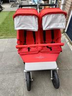 Easywalker duo kinderwagen rood, Kinderen en Baby's, Tweelingen en Meerlingen, Gebruikt, Kinderwagen of Buggy, Ophalen