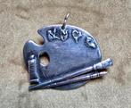 Zilveren Schilderpalet Hanger/Broche, Ophalen of Verzenden, Gebruikt, Zilver, Zilver