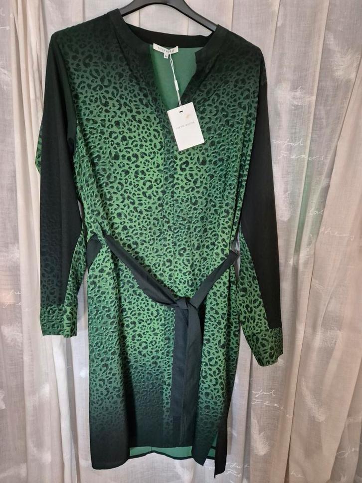 Jurk van Fifth house, Kleding | Dames, Jurken, Nieuw, Maat 42/44 (L), Groen, Ophalen of Verzenden