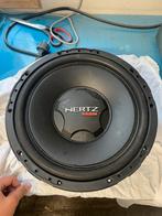 Hertz es300 subwoofers 2 stuks, Ophalen, Gebruikt