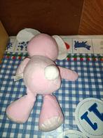 Tiamo roze konijn knuffel 30 cm groot, Ophalen of Verzenden, Zo goed als nieuw, Konijn