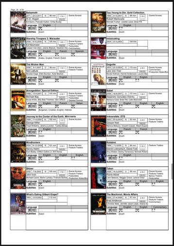Grote DVD & Blu-ray Collectie te koop – 650+ titels (Deel 2) beschikbaar voor biedingen