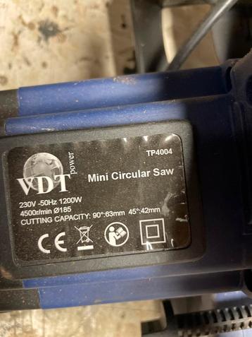 WDT cirkelzaag Power TP4004 beschikbaar voor biedingen