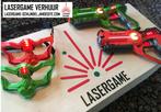 Kinderfeestje - Lasergame huren? Lasergun-set voor max. 28 p, Ophalen, Zo goed als nieuw, Verjaardag