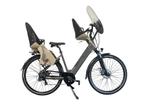 Elektrische moederfiets + kinderzitjes + windscherm !, 2 zitjes, Nieuw, 50 tot 53 cm, Dubbele standaard