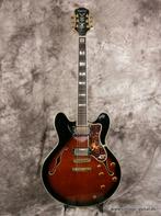 Gibson epiphone sheraton (1993) Korea Samick Factory, Hollow body, Epiphone, Met versterker, Ophalen of Verzenden