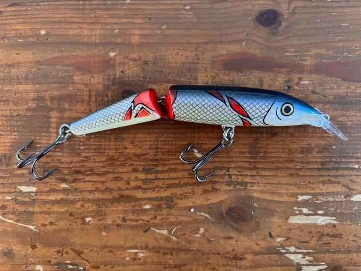 Rapala J13 BTW, zeldzame kleur, Watersport en Boten, Hengelsport | Roofvissen, Zo goed als nieuw, Overige typen, Ophalen of Verzenden