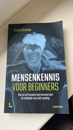 Timon Krause - Mensenkennis voor beginners, Ophalen of Verzenden, Zo goed als nieuw, Timon Krause
