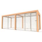 *NIEUW* Kippenren gegalvaniseerd + Douglas hout constructie, Ophalen of Verzenden