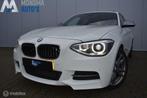 BMW M135i xDrive 2014 Alpinweiss H/K Schuifdak LaneAss. Came, 320 pk, Alcantara, Wit, Bedrijf
