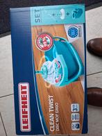 Leifheit Clean Twist Disc Mop Ergo Set.Nieuw in doos, Huis en Inrichting, Schoonmaakartikelen, Ophalen, Dweilemmer, -bak, of -wagen