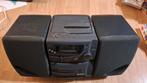 Boombox portable hifi stereo set met radio cd cassette, Overige merken, Gebruikt, Overige typen, Ophalen of Verzenden
