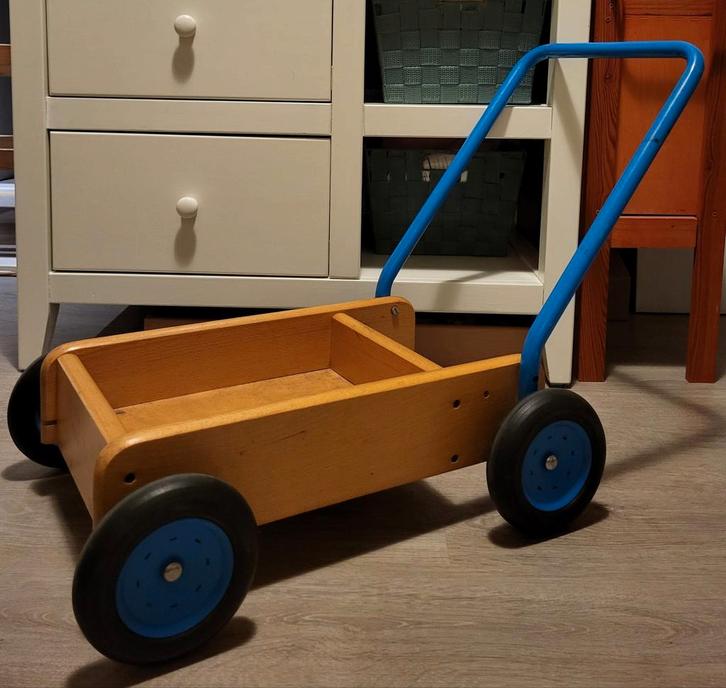 Stevige loopkar Van Bueren Spee, Kinderen en Baby's, Speelgoed | Buiten | Los speelgoed, Gebruikt, Ophalen