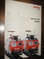 diverse marklin brochures, Wisselstroom, Gebruikt, Märklin, Boek, Tijdschrift of Catalogus