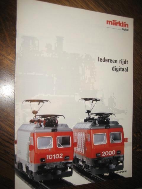 diverse marklin brochures, Hobby en Vrije tijd, Modeltreinen | H0, Gebruikt, Boek, Tijdschrift of Catalogus, Wisselstroom, Märklin