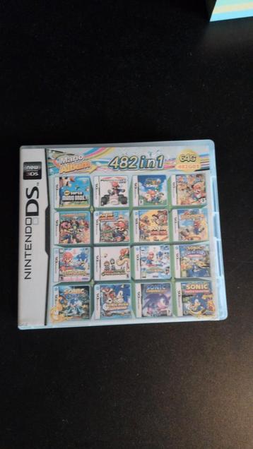 482 in 1 Game Cartridge voor Nintendo DS/3DS beschikbaar voor biedingen