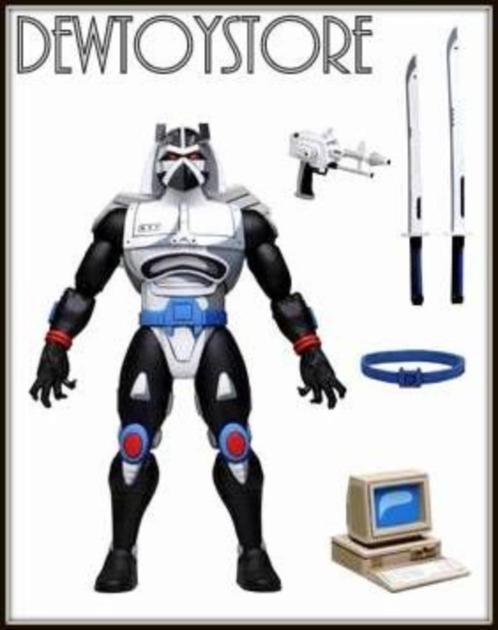 <𝗜𝗡 𝗦𝗧𝗢𝗖𝗞> NECA Toys - TMNT - Ultimate Chrome Dome, Verzamelen, Poppetjes en Figuurtjes, Nieuw, Verzenden