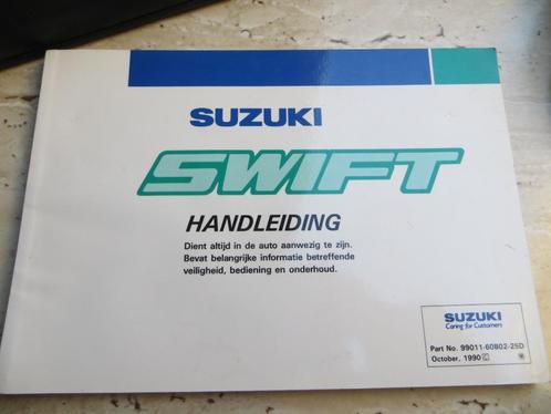 Instructieboek Suzuki Swift 1991, 1994, zeer mooi!, Auto diversen, Handleidingen en Instructieboekjes, Ophalen of Verzenden