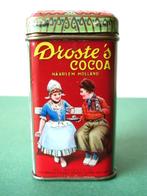 Droste monster cacao blik 2 oz 1950, Ophalen of Verzenden, Nieuw, Overige, Droste