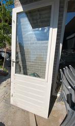 Buitendeur hardhout, Ophalen, Gebruikt, 80 tot 100 cm, Buitendeur