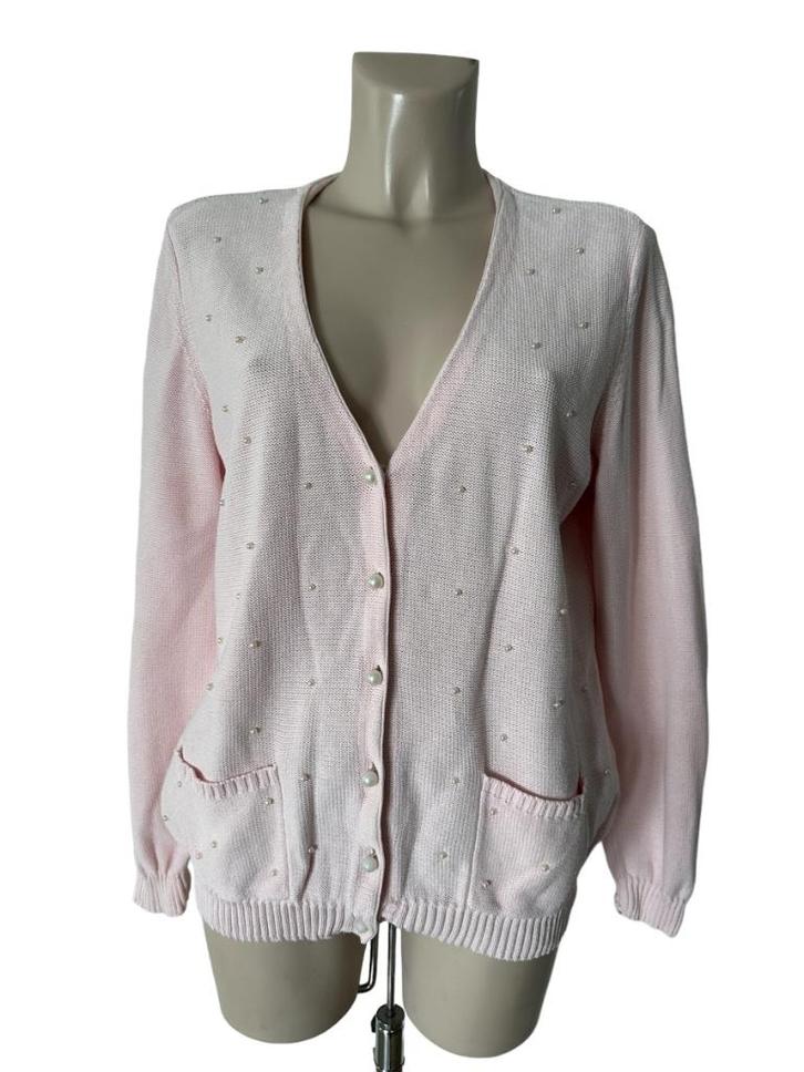 Peter Hahn vest 46, Kleding | Dames, Truien en Vesten, Zo goed als nieuw, Maat 46/48 (XL) of groter, Roze, Ophalen of Verzenden