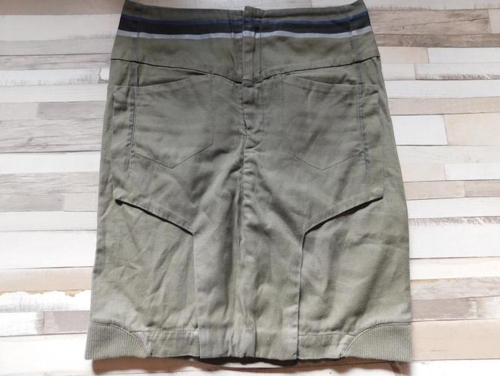 Marithe+Francois Girbaud leuk groen rokje W34 , Kleding | Dames, Rokken, Zo goed als nieuw, Maat 42/44 (L), Groen, Boven de knie