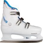 Nijdam Kunstschaats Wit/Zilver/Kobalt maat 40/41 NIEUW, Ophalen of Verzenden, Nieuw, Kunstschaatsen, Nijdam