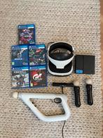 Playstation VR bril met accessoires en games, Ophalen of Verzenden, Gebruikt, VR-bril, Sony PlayStation