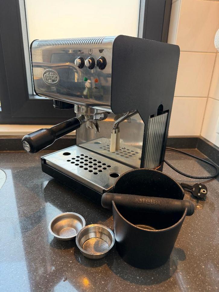 Quickmill 2820, Witgoed en Apparatuur, Koffiezetapparaten, Gebruikt, Koffiebonen, Espresso apparaat, 1 kopje, Stoompijpje, Ophalen