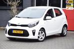 Kia Picanto 1.0 CVVT ComfortLine 2020 Airco Stuurbediening 5, Auto's, Kia, Voorwielaandrijving, Start-stop-systeem, Stof, Wit